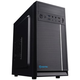 Hiditec Q5 PRO boîtier Micro ATX noir avec alimentation