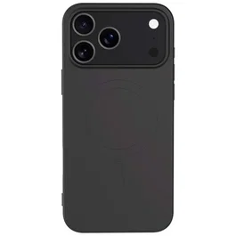 BBC Coque MagSafe pour iPhone 17 Pro Max - Silicone - Noir