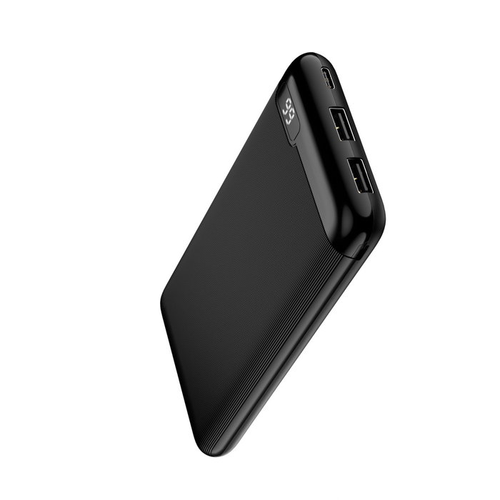 SETTY - FOREVER Powerbank 10000mAh avec écran LCD noir