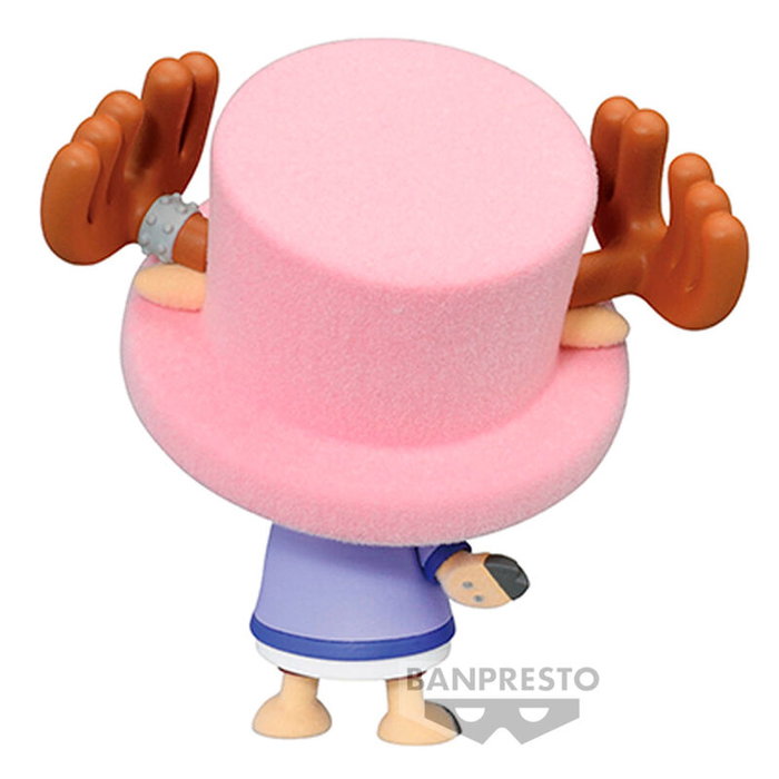 BANPRESTO Figura Tony Chopper Fluffy Puffy One Piece, Figurine de Collection de 7 cm