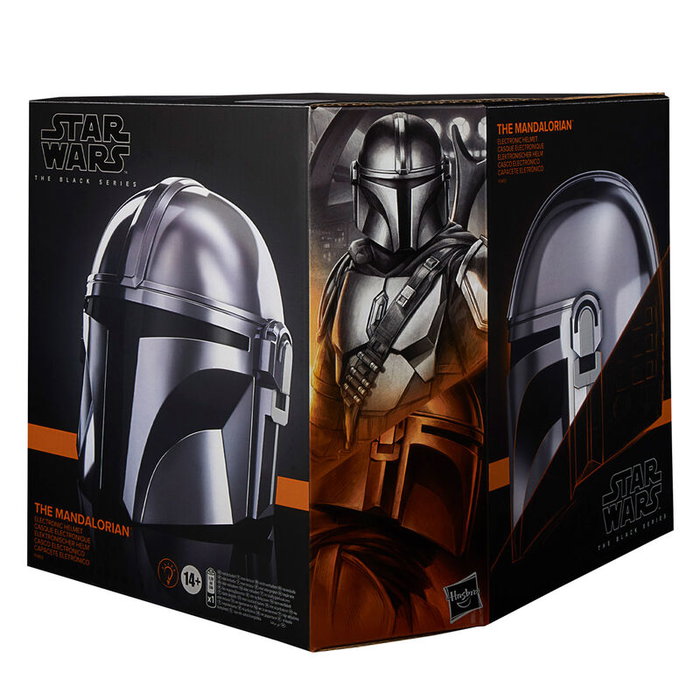 HASBRO Casque électronique The Mandalorian Star Wars Black Series - Réplique 1:1 ajustable avec effets LED et viseur mobile HASBRO Casque électronique The Mandalorian Star Wars Black Series - Réplique 1:1 ajustable avec effets LED et viseur mobile