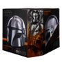 HASBRO Casque électronique The Mandalorian Star Wars Black Series - Réplique 1:1 ajustable avec effets LED et viseur mobile