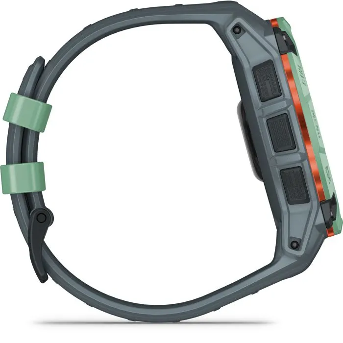 Garmin Instinct 3 Montre GPS Connectée AMOLED 50 mm Vert/bleu-violet