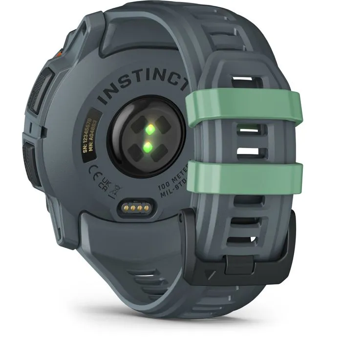 Garmin Instinct 3 Montre GPS Connectée AMOLED 50 mm Vert/bleu-violet