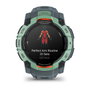 Garmin Instinct 3 Montre GPS Connectée AMOLED 50 mm Vert/bleu-violet