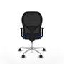 Piqueras y Crespo Chaise de Bureau 1D086N0 Bleu