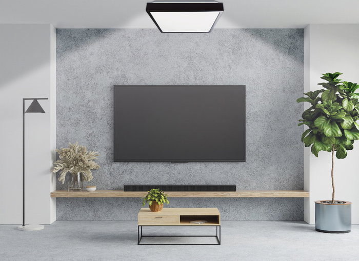 GSC Evolution Plafon LED Andra carré 30W Noir