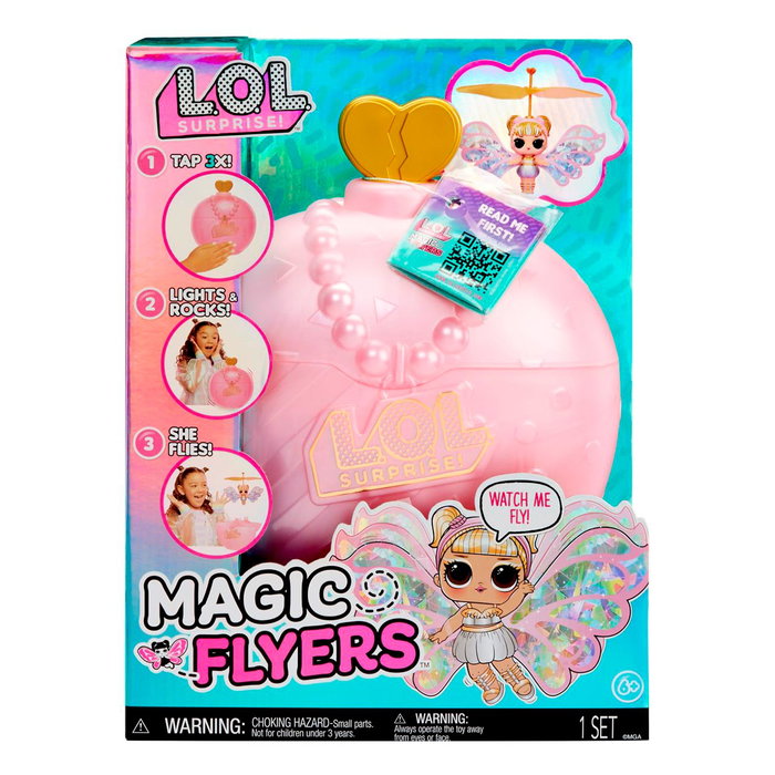MGA L.O.L. Surprise - Poupée volante Flutter Star - 593546 - Jouet à collectionner avec effets lumineux et packaging interactif