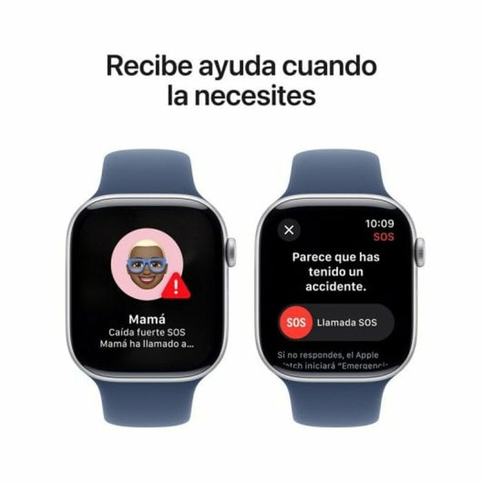 Montre intelligente Apple MWY13QL/A Argenté 1,96" 46 mm