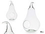 Giftdecor Perle de Cristal avec Trou 30 cm Transparent Verre