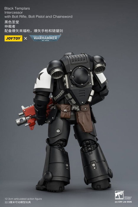 Joy Toy Warhammer 40,000 Black Templars Intercessor 12 cm Joy Toy Warhammer 40,000 Black Templars Intercessor 12 cm