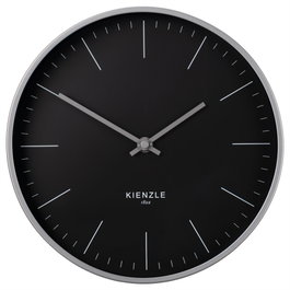 Kienzle Horloge murale moderne anthracite DCF 25 cm