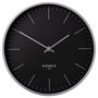 Kienzle Horloge murale moderne anthracite DCF 25 cm