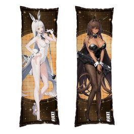 Goddess of Victory: Nikke housse de coussin Dakimakura Blanc & Noir