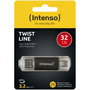 Intenso Memoria USB 3.2 Intenso Twist Line 32 GB