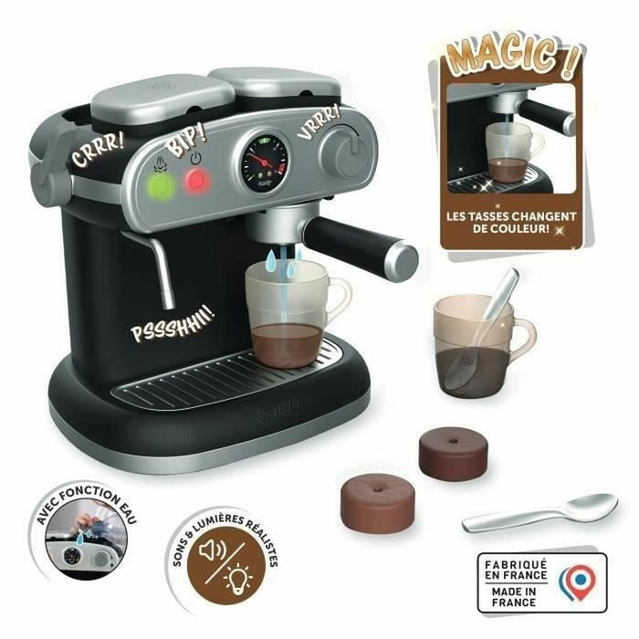 Smoby Machine Expresso avec sons et effets lumineux