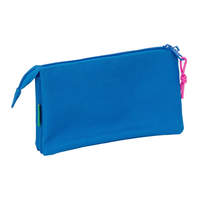 Fourre-tout Benetton Azulina Bleu 22 x 12 x 3 cm Fourre-tout Benetton Azulina Bleu 22 x 12 x 3 cm