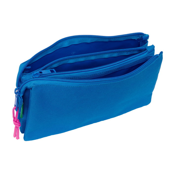 Fourre-tout Benetton Azulina Bleu 22 x 12 x 3 cm Fourre-tout Benetton Azulina Bleu 22 x 12 x 3 cm