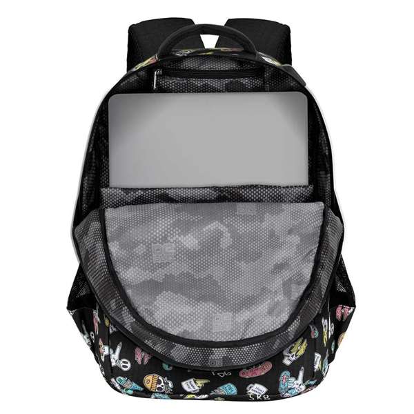 PRODG Sac à dos Run Plus FAN Undergrou 44x34x21 cm, grande capacité, 3 compartiments, port USB, dos ventilé, résistant