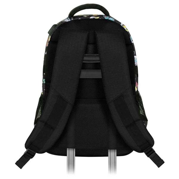 PRODG Sac à dos Run Plus FAN Undergrou 44x34x21 cm, grande capacité, 3 compartiments, port USB, dos ventilé, résistant