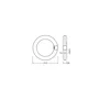 Ledvance Tubo LED T9 G10q 11W 1200Lm 3000K 110º IP20 LVE-4099854042447