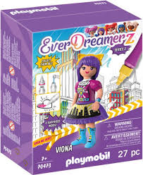Playmobil Everdreamerz Viona Comic World Series - Jouet de construction à collectionner avec accessoires surprises, pour enfants dès 7 ans