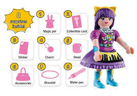 Playmobil Everdreamerz Viona Comic World Series - Jouet de construction à collectionner avec accessoires surprises, pour enfants dès 7 ans