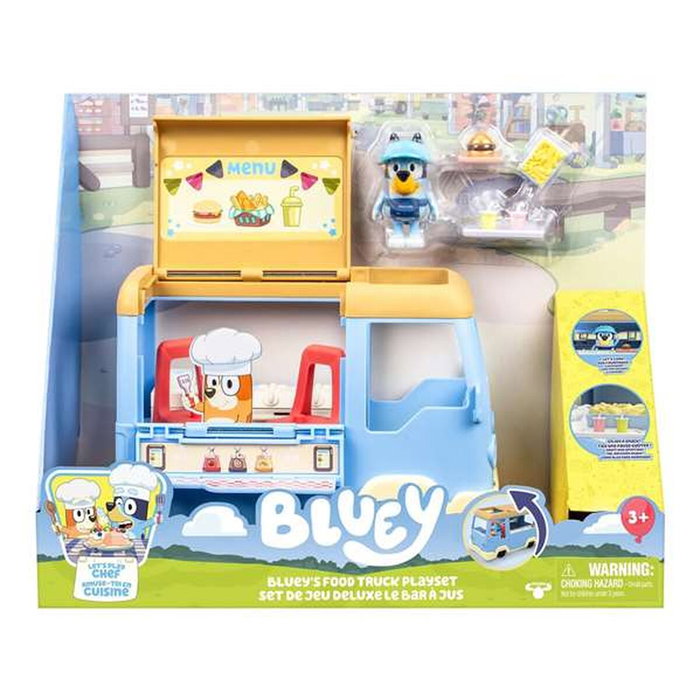 Moose Toys Le Foodtruck Bluey avec figurine et accessoires