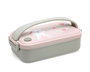 KioKids - Boîte repas isotherme en acier inoxidable pour enfants, 550 ml, motif lapin rose, collection Dolci Amici, pour snack ou déjeuner