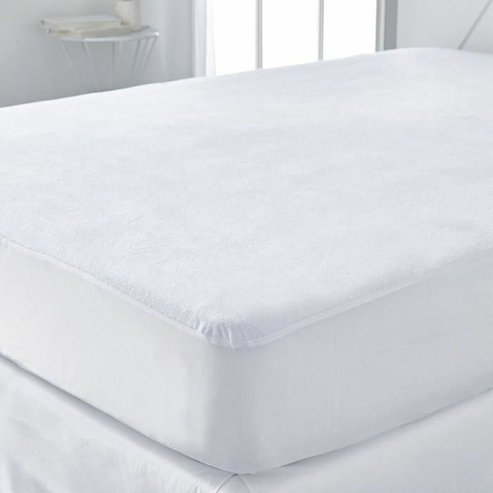 Today Protège-matelas Imperméable Essential Blanc 160x200 cm Today Protège-matelas Imperméable Essential Blanc 160x200 cm
