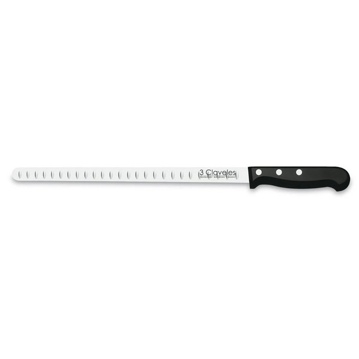 Couteau à jambon 3 Claveles Pom 29 cm Acier inoxydable Couteau à jambon 3 Claveles Pom 29 cm Acier inoxydable