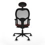 Piqueras y Crespo Chaise de Bureau Jorquera 2D036N1 Orange Foncé