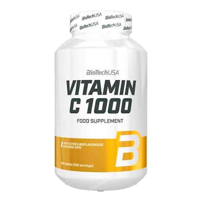 BIOTECHUSA Vitamine C 1000 Bioflavonoïdes - 250 comprimés BIOTECHUSA Vitamine C 1000 Bioflavonoïdes - 250 comprimés