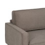 BigBuy Home Canapé trois places Taupe