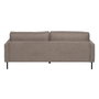 BigBuy Home Canapé trois places Taupe