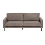 BigBuy Home Canapé trois places Taupe