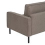 BigBuy Home Canapé trois places Taupe