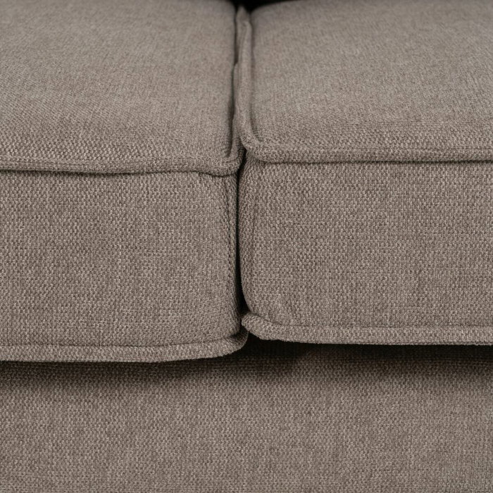 BigBuy Home Canapé trois places Taupe BigBuy Home Canapé trois places Taupe