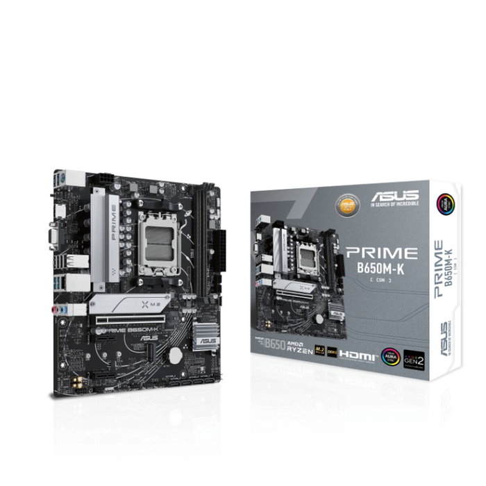 Carte Mère Asus ASUS PRIME B650M-K AMD AM5 AMD AMD B650