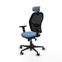Piqueras y Crespo Chaise de Bureau Jorquera 2D036G2 Bleu ciel