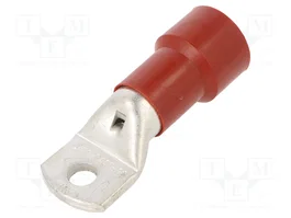BM GROUP Connecteur à anneau tubulaire isolé rouge M12 240mm²