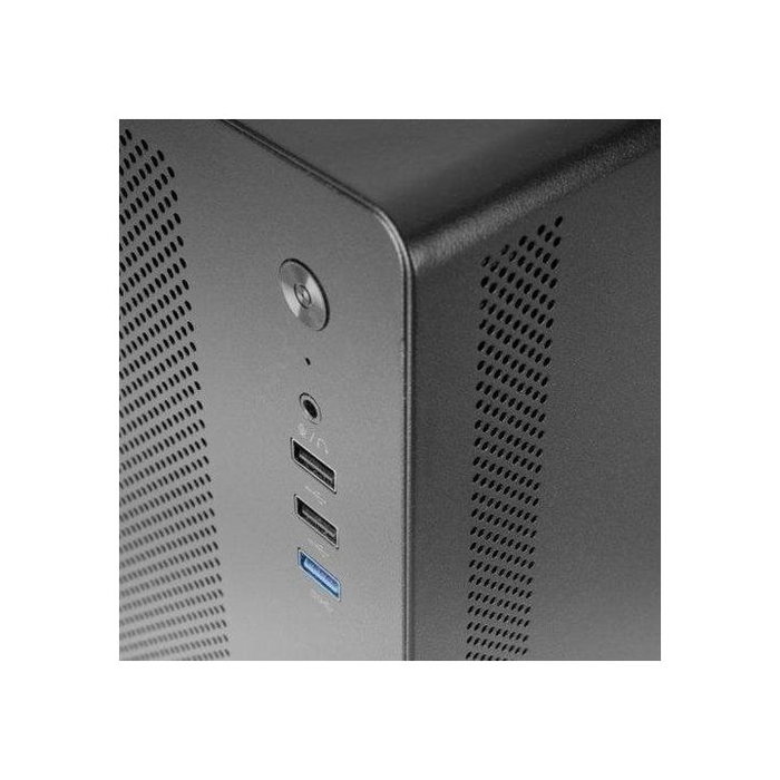 Tacens 2Aerom Boîtier PC Micro ATX Noir sans Alimentation
