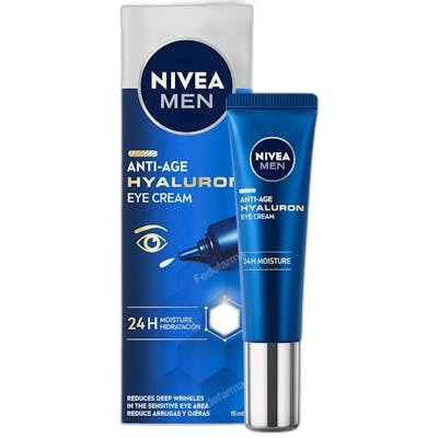 Nivea MEN ANTI-AGE HYALURON Gel contour des yeux 15 ml