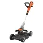 Black + Decker STC1820CM-QW Coupe-Bordures 3 en 1 sans Fil 18V avec Batterie 2Ah et Chargeur - 28 cm - Dresse-Bordures et Tonte