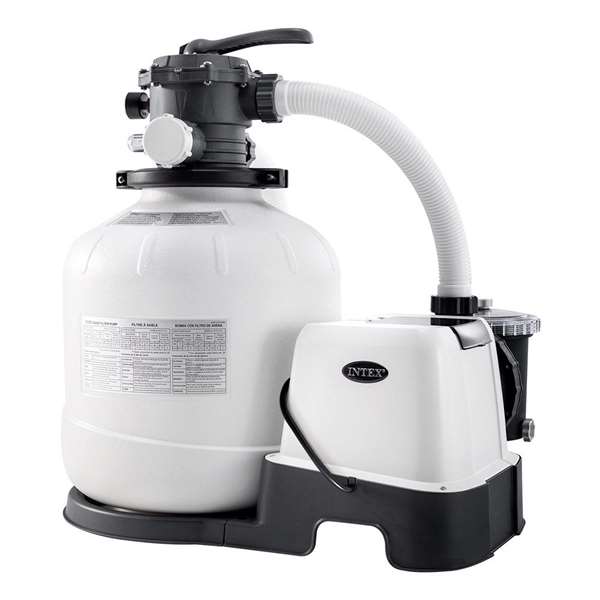 Intex CG-26680 Pompe à sable avec chloration saline Krystal Clear