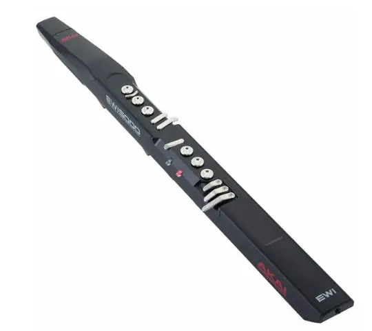 AKAI PRO EWI 5000 Instrument à Vent Numérique Sans Fil avec 13 Capteurs Tactiles 3GB de Sons USB MIDI Noir AKAI PRO EWI 5000 Instrument à Vent Numérique Sans Fil avec 13 Capteurs Tactiles 3GB de Sons USB MIDI Noir