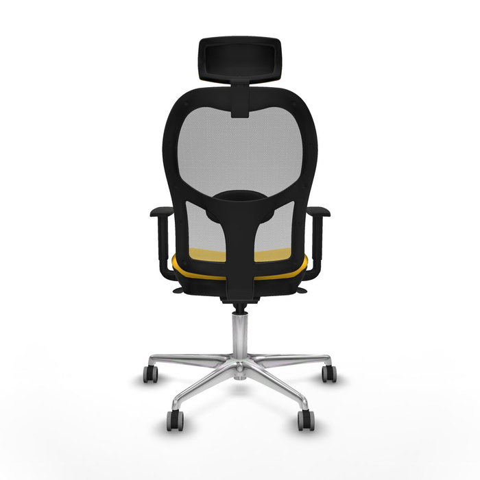Piqueras y Crespo Chaise de Bureau avec Appui-tête 1D086G2 Jaune