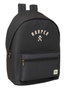 Safta Sac à dos double pour ordinateur portable 15,6 pouces avec port USB de chargement, 31x44x18 cm, Harper & Neyer Noir
