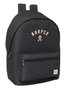 Safta Sac à dos double pour ordinateur portable 15,6 pouces avec port USB de chargement, 31x44x18 cm, Harper & Neyer Noir
