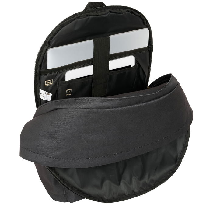 Sacoche pour Portable Harper & Neyer +usb harper & neyer Noir 31 x 44 x 18 cm